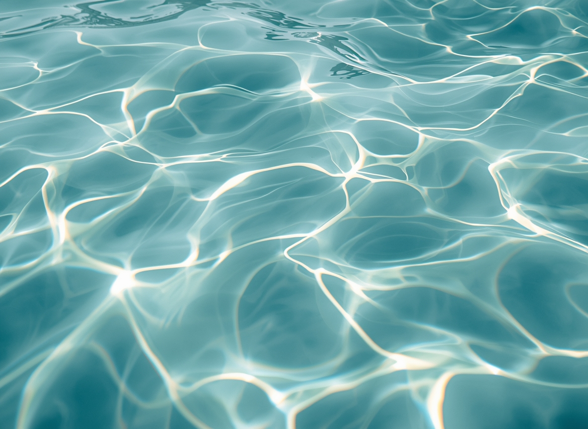 Abstract soft aqua gradients suggesting fluid motion and calm pacing